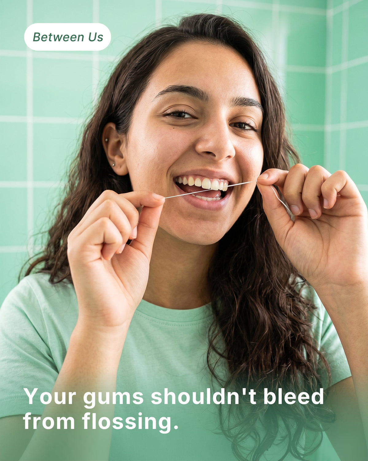 Your Gums Shouldn't Bleed From Flossing