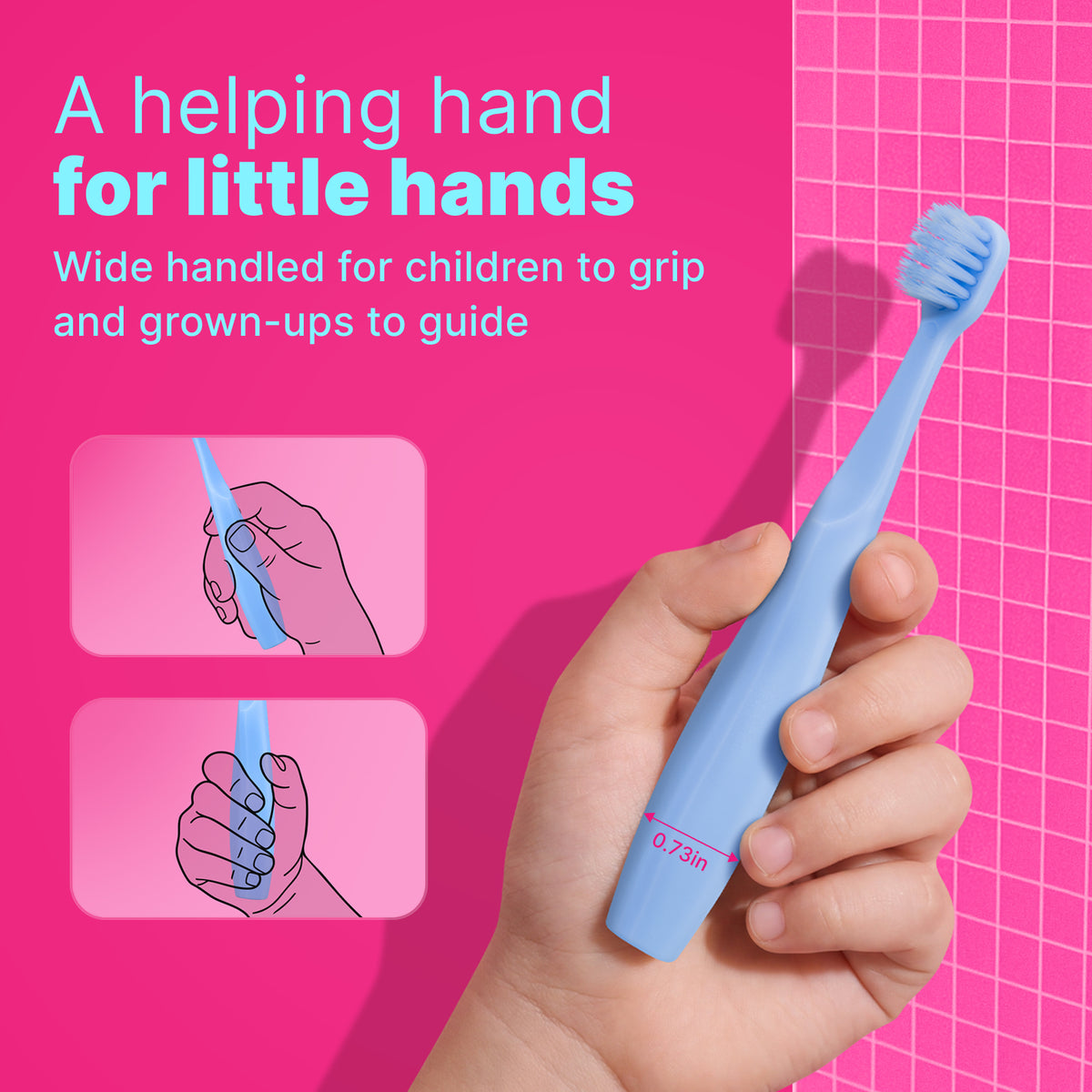 Kids Soft Toothbrush (Blue)
