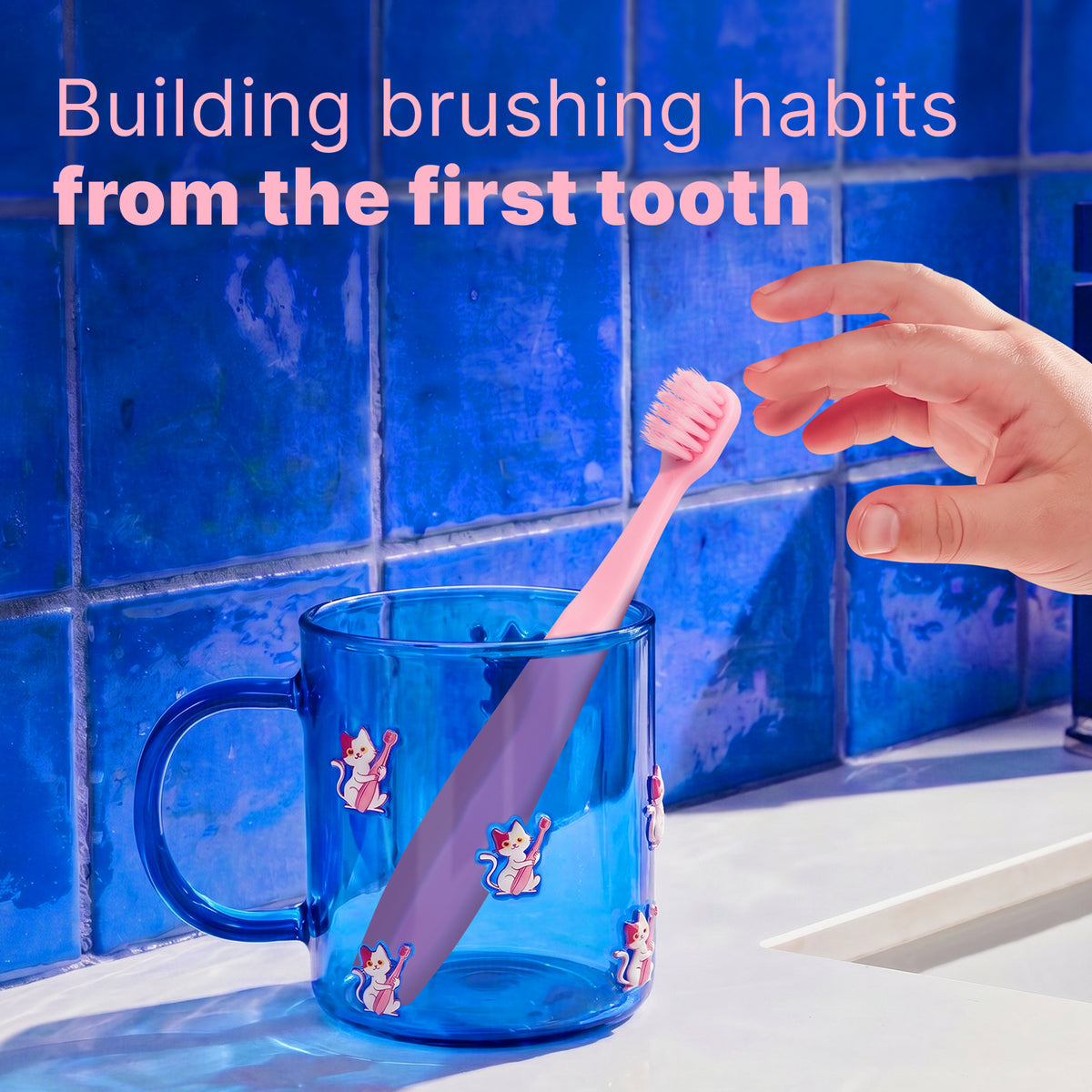 Kids Soft Toothbrush (Pink)