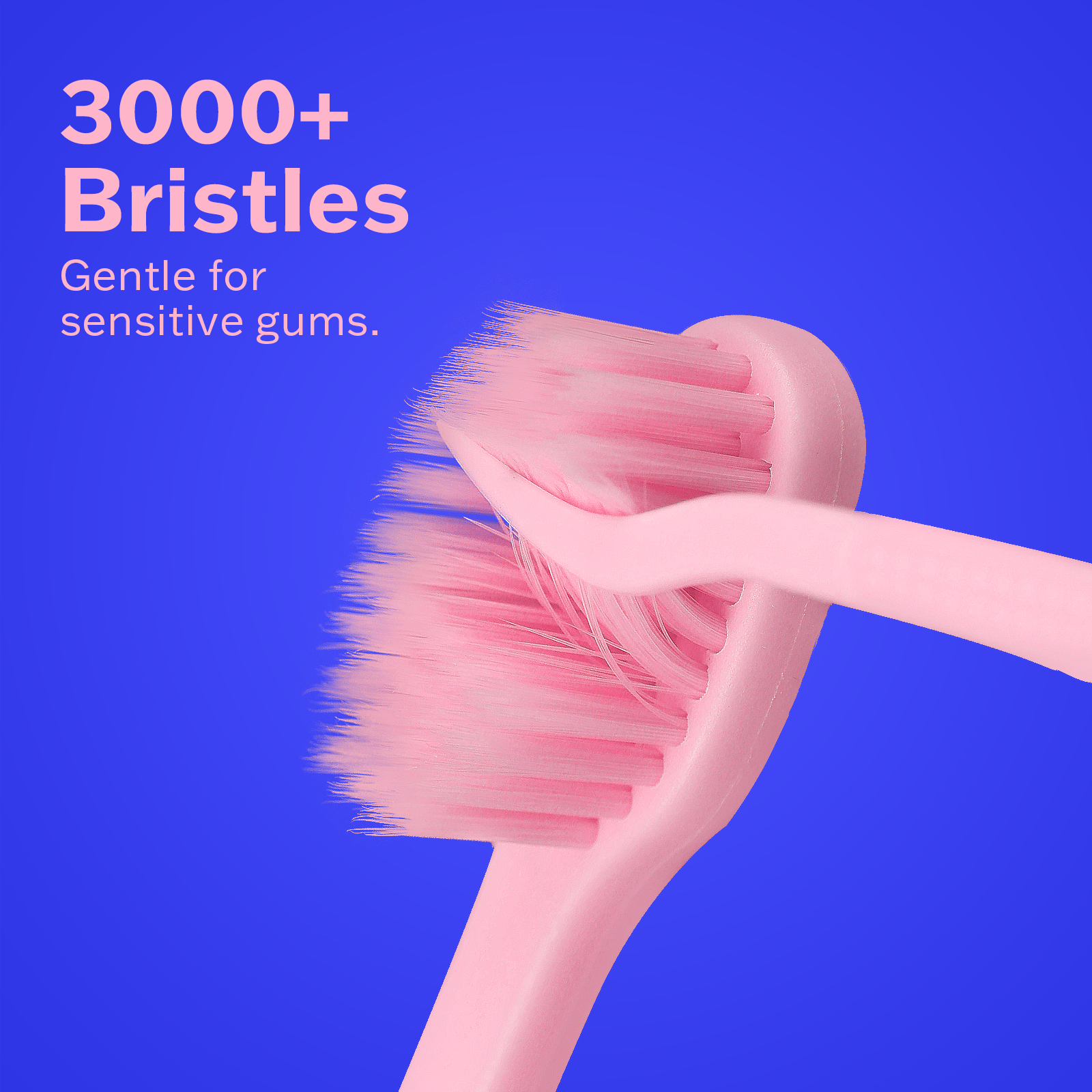 Max Toothbrush • Extra Soft for Sensitive Gums • 4 Pack (Blush Pink)