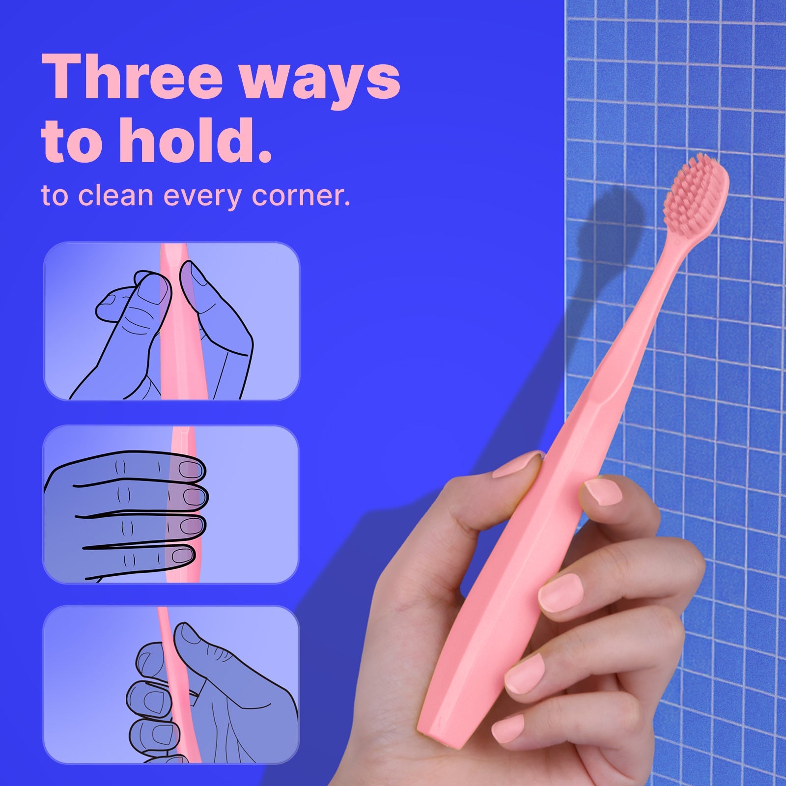 Max Adult Toothbrush (Macaron Mix)