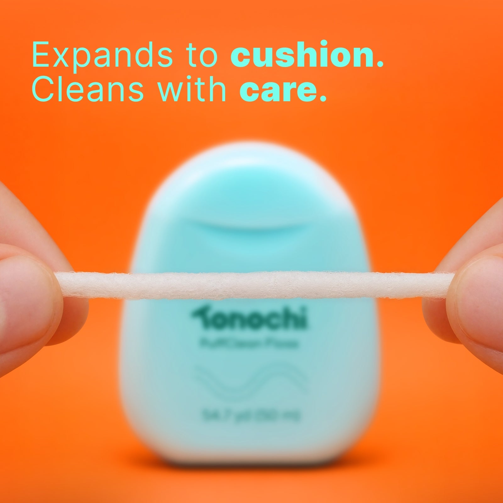 PuffClean Floss • Extra-Soft for Sensitive Gums • 3-Pack (50 m / 55 yd)