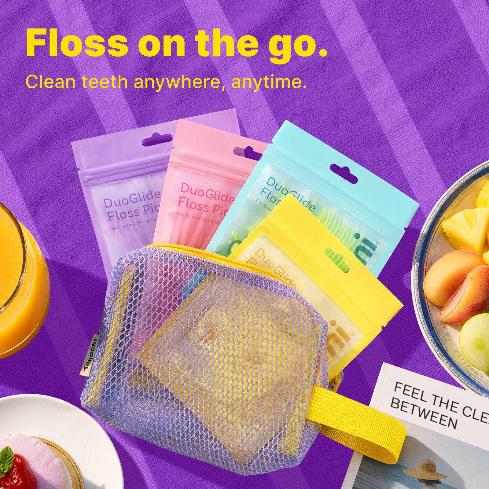 DuoGlide Floss Picks (Pineapple)