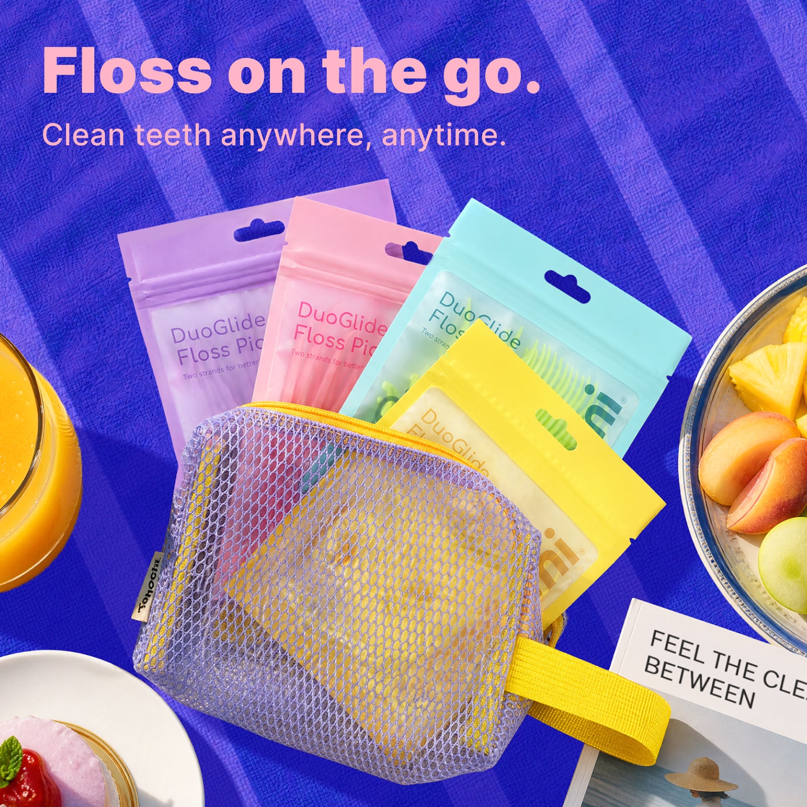 DuoGlide Floss Picks (Peach)
