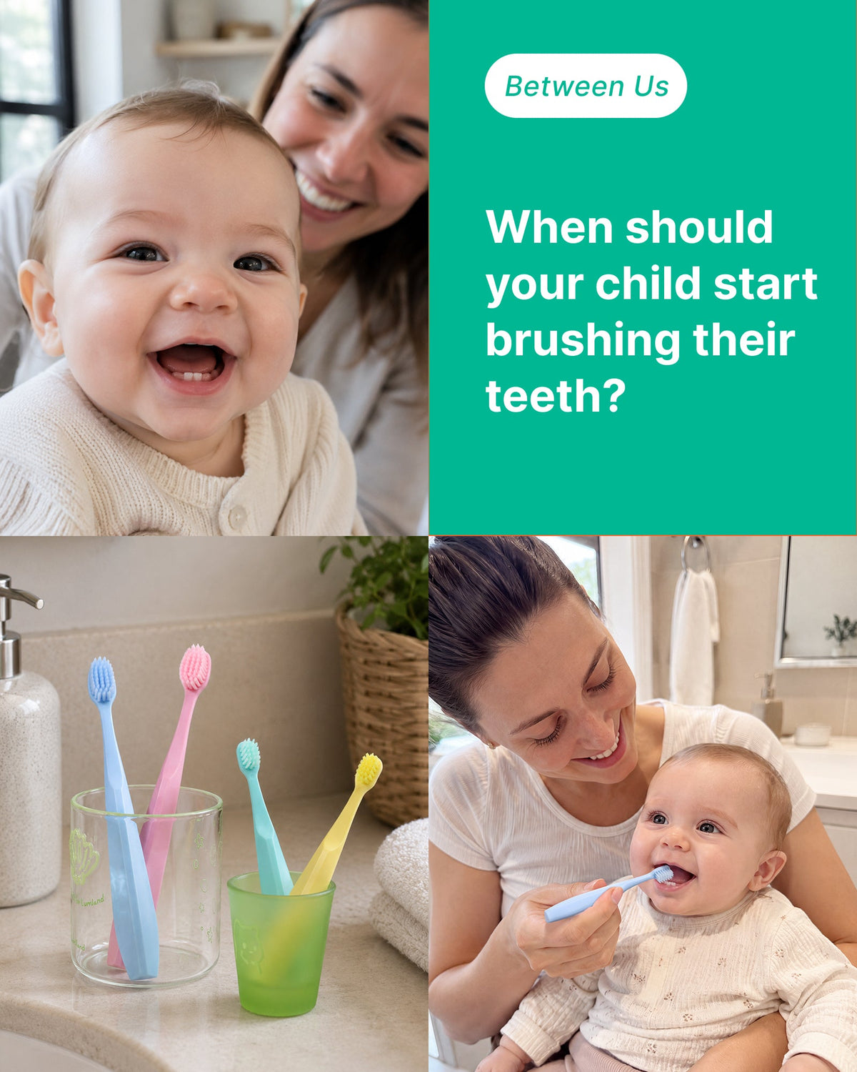 When Should Your Child Start Brushing Their Teeth?