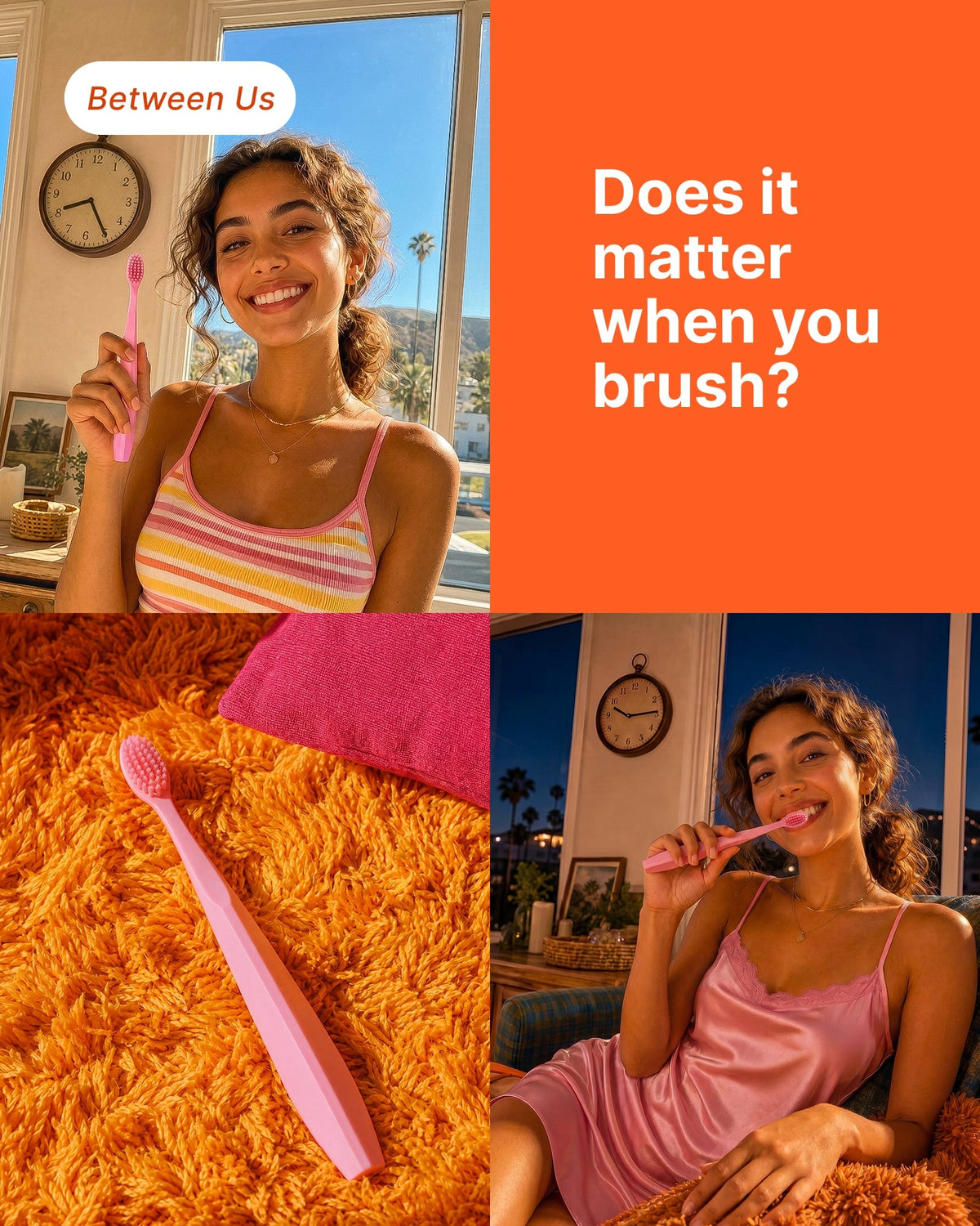 Does It Matter When You Brush?