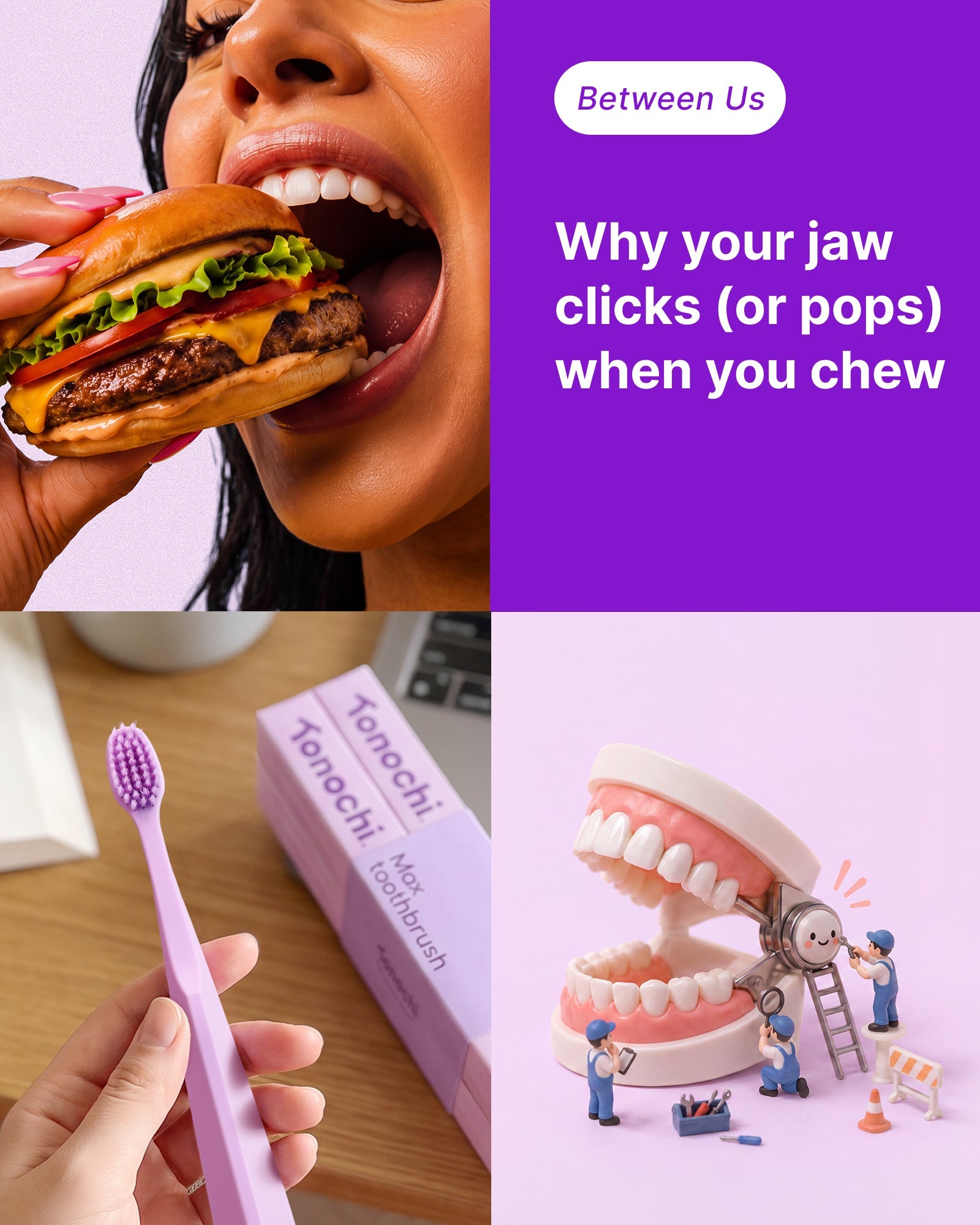 Why Your Jaw Clicks (or Pops) When You Chew