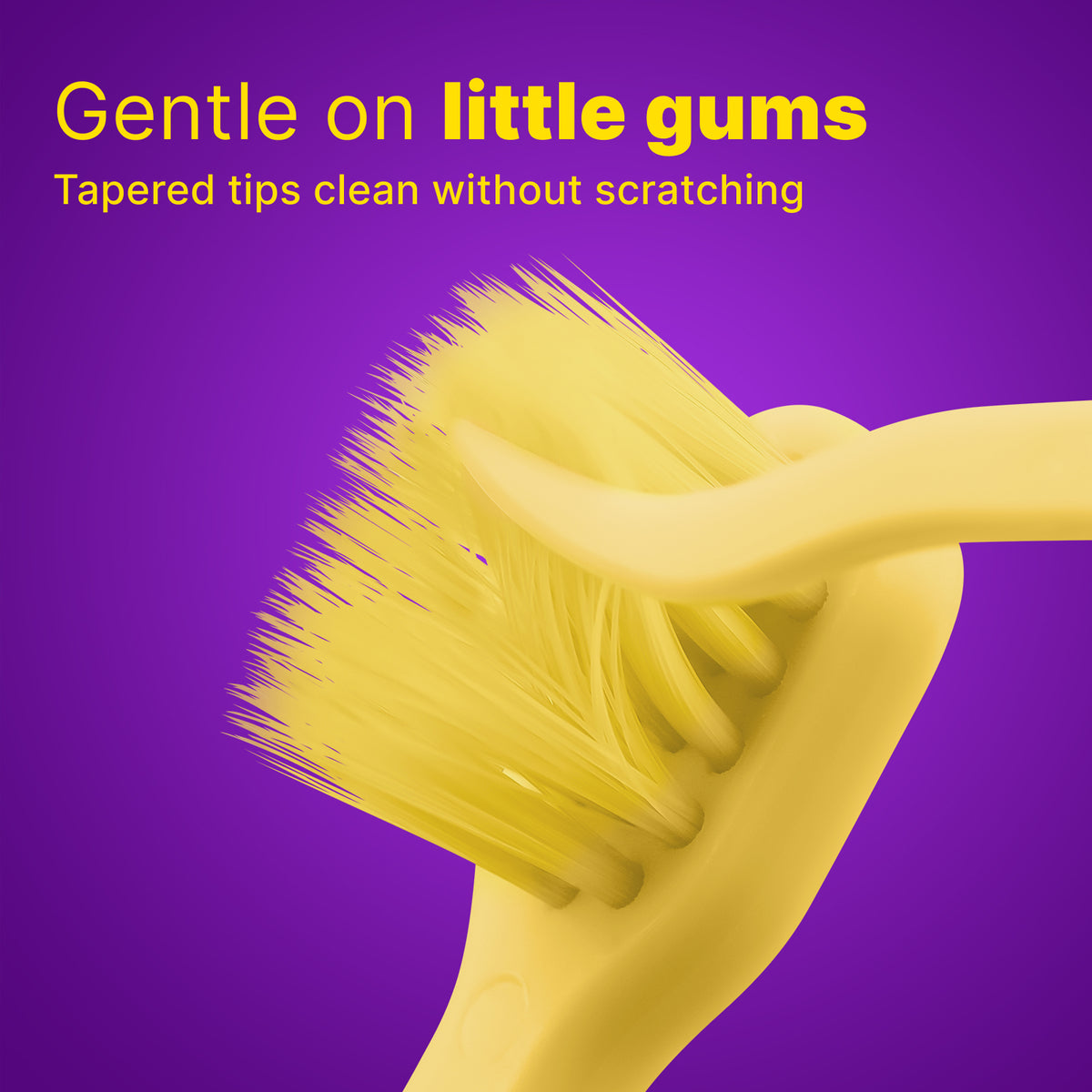 Kids Soft Toothbrush (Yellow)
