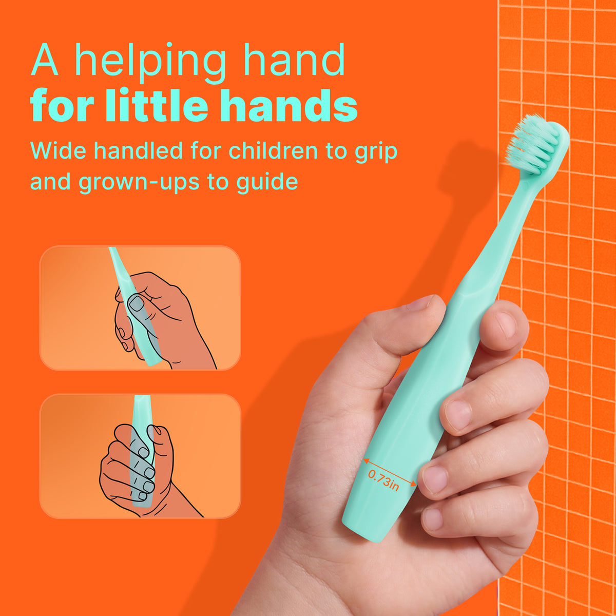 Kids Soft Toothbrush (Green)