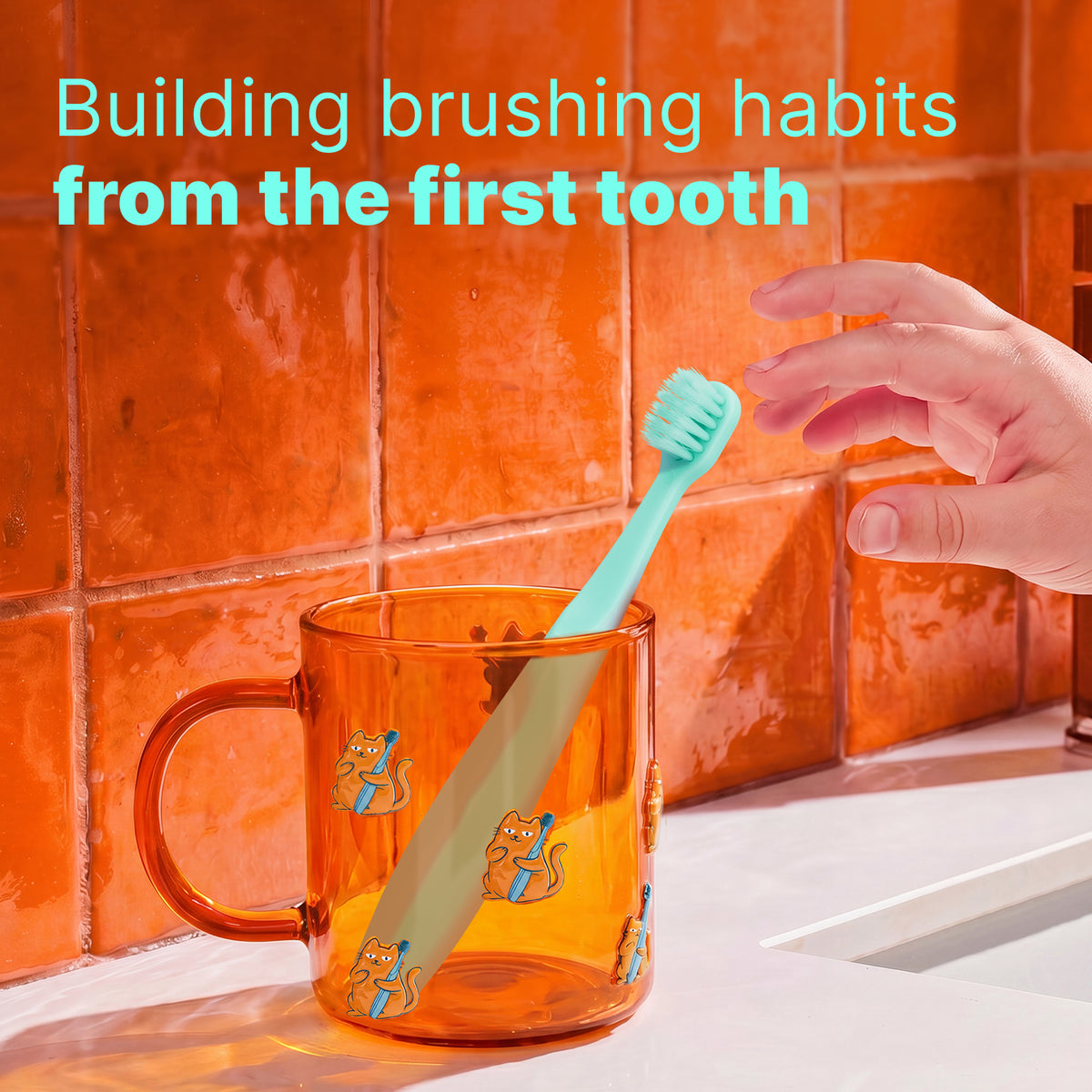 Kids Soft Toothbrush (Green)
