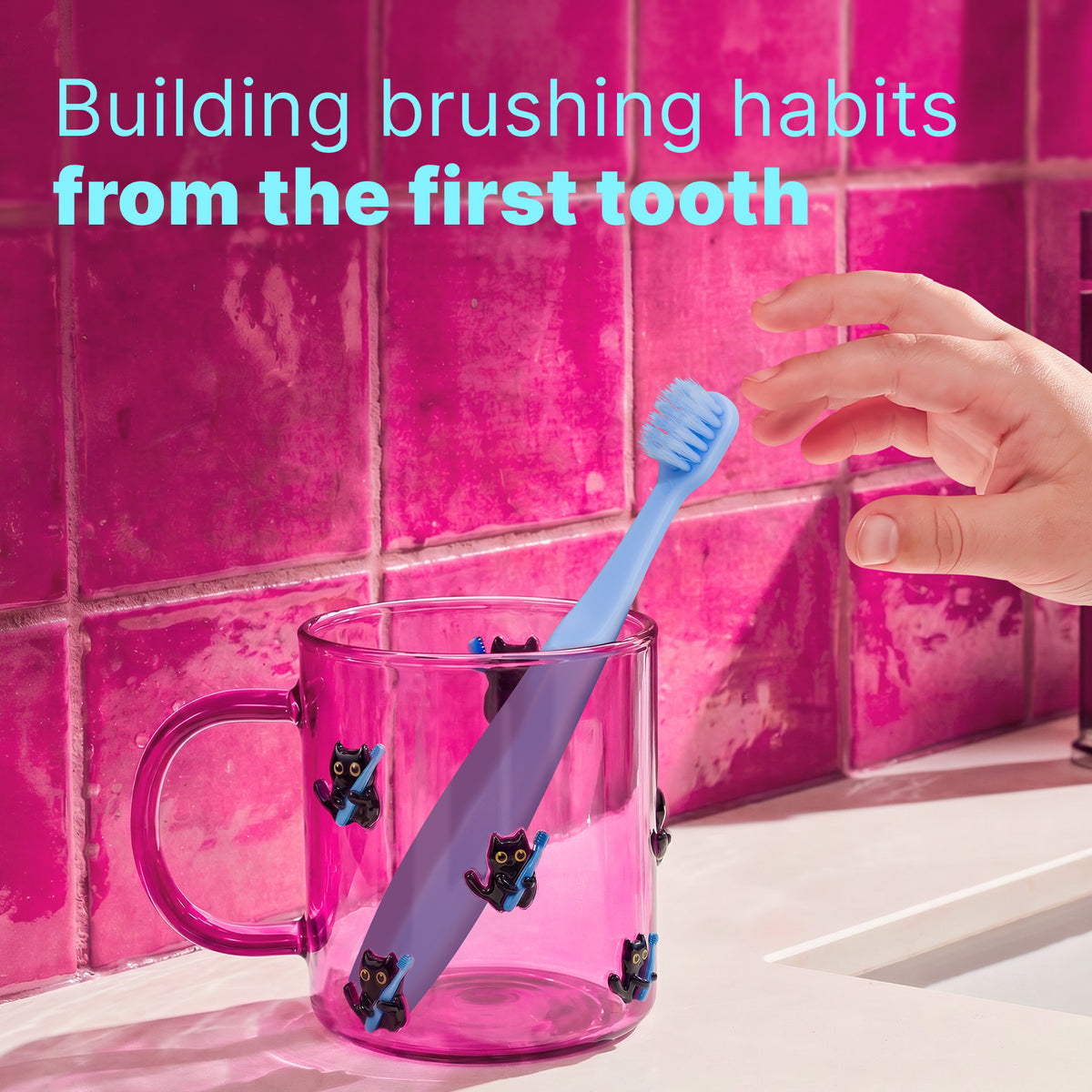Kids Soft Toothbrush (Blue)