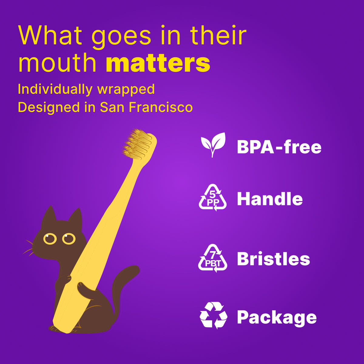 Kids Soft Toothbrush (Yellow)