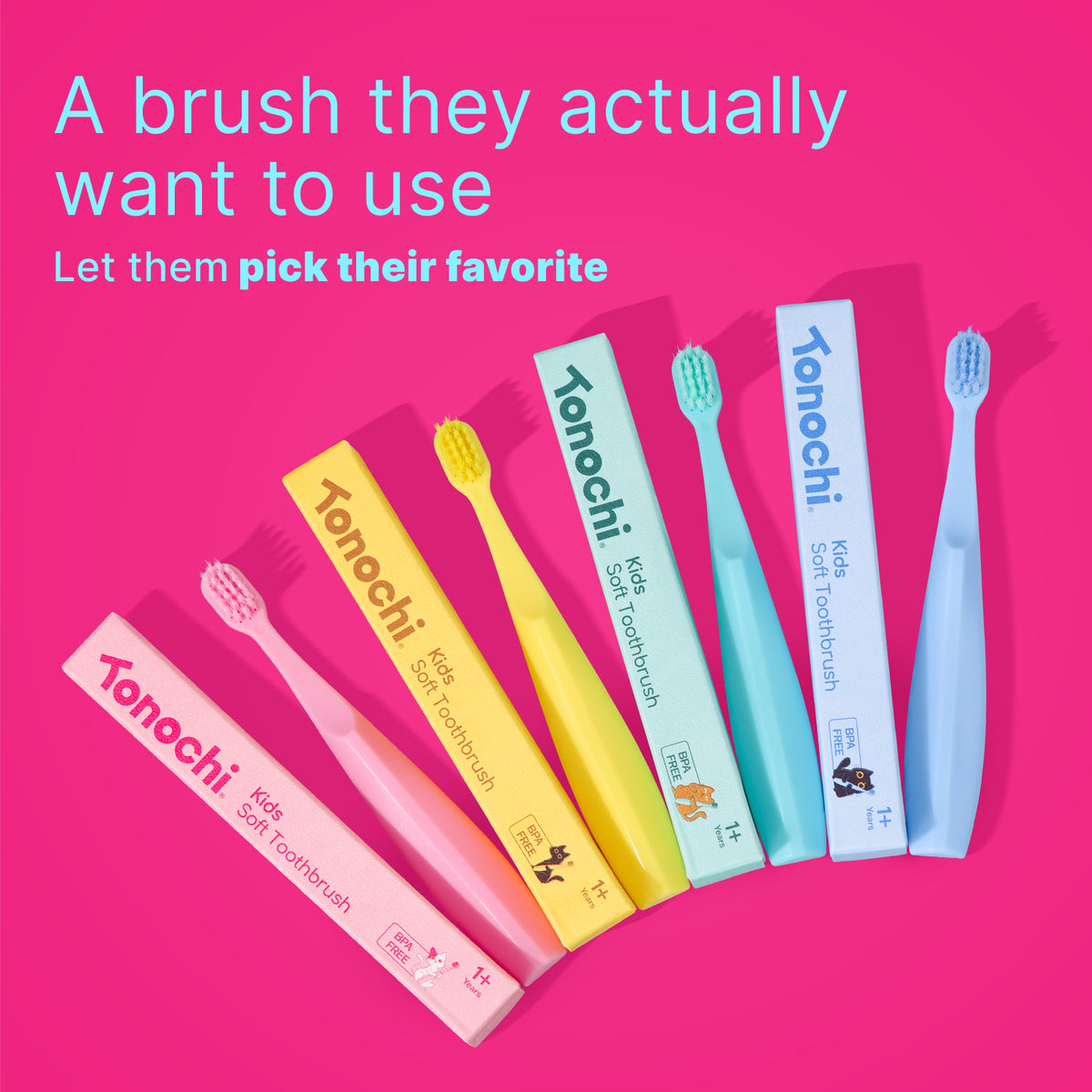 Kids Soft Toothbrush (Blue)
