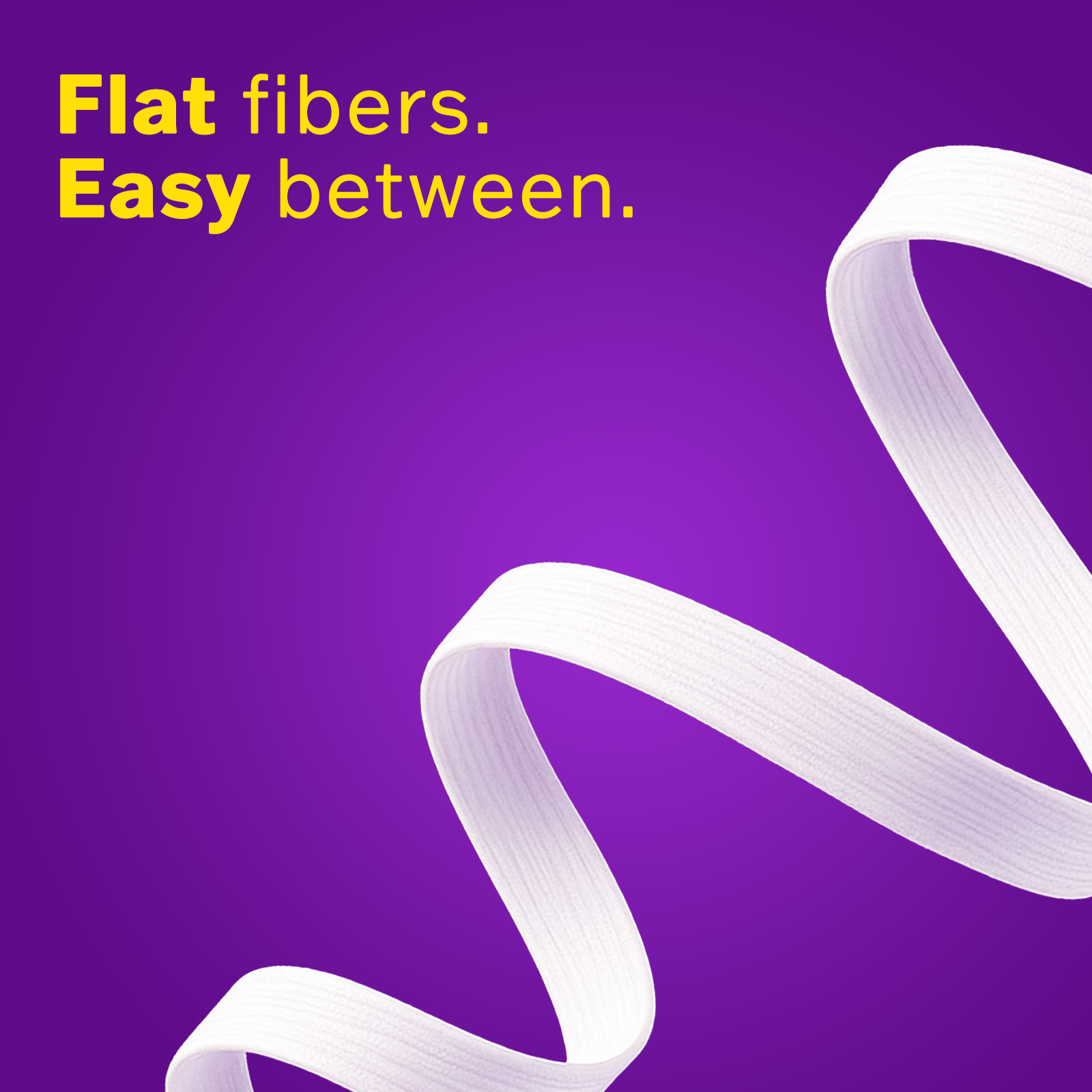 SlimWeave Floss • Ultra-Sleek Flat • 3-Pack (55 yd each)