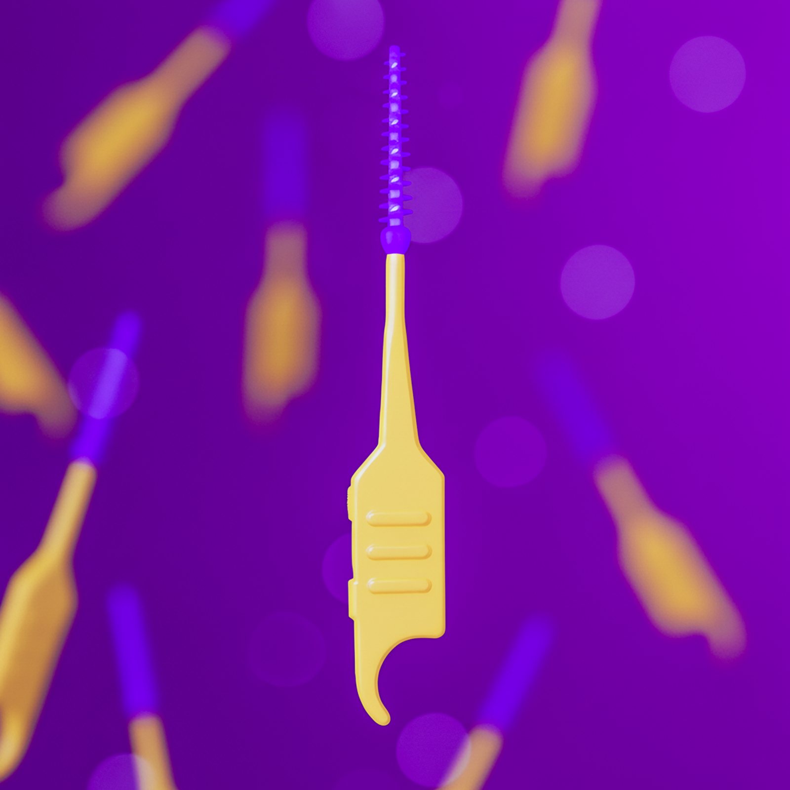 Flex Picks • Ultra-Fine Silicone Tips • 240 Count (80 Picks × 3 Pack)