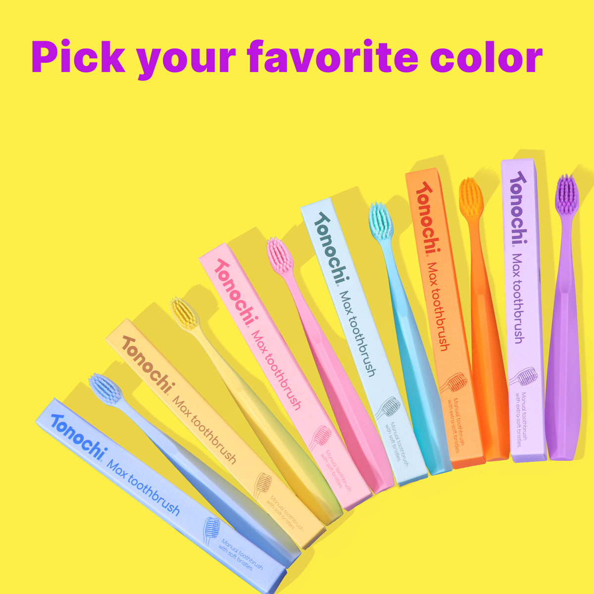 Max Adult Toothbrush (Lavender)