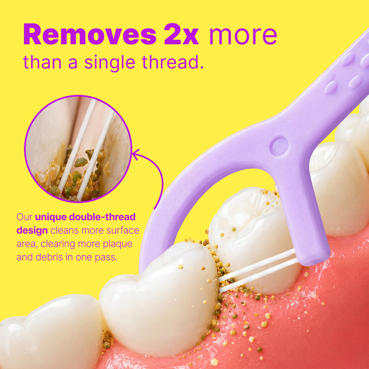 DuoGlide Floss Picks (Grape)