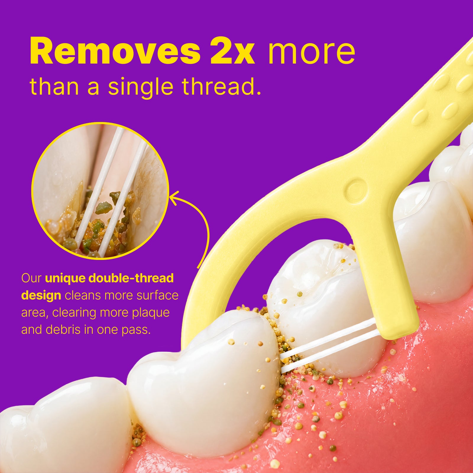 DuoGlide Floss Picks (Pineapple)
