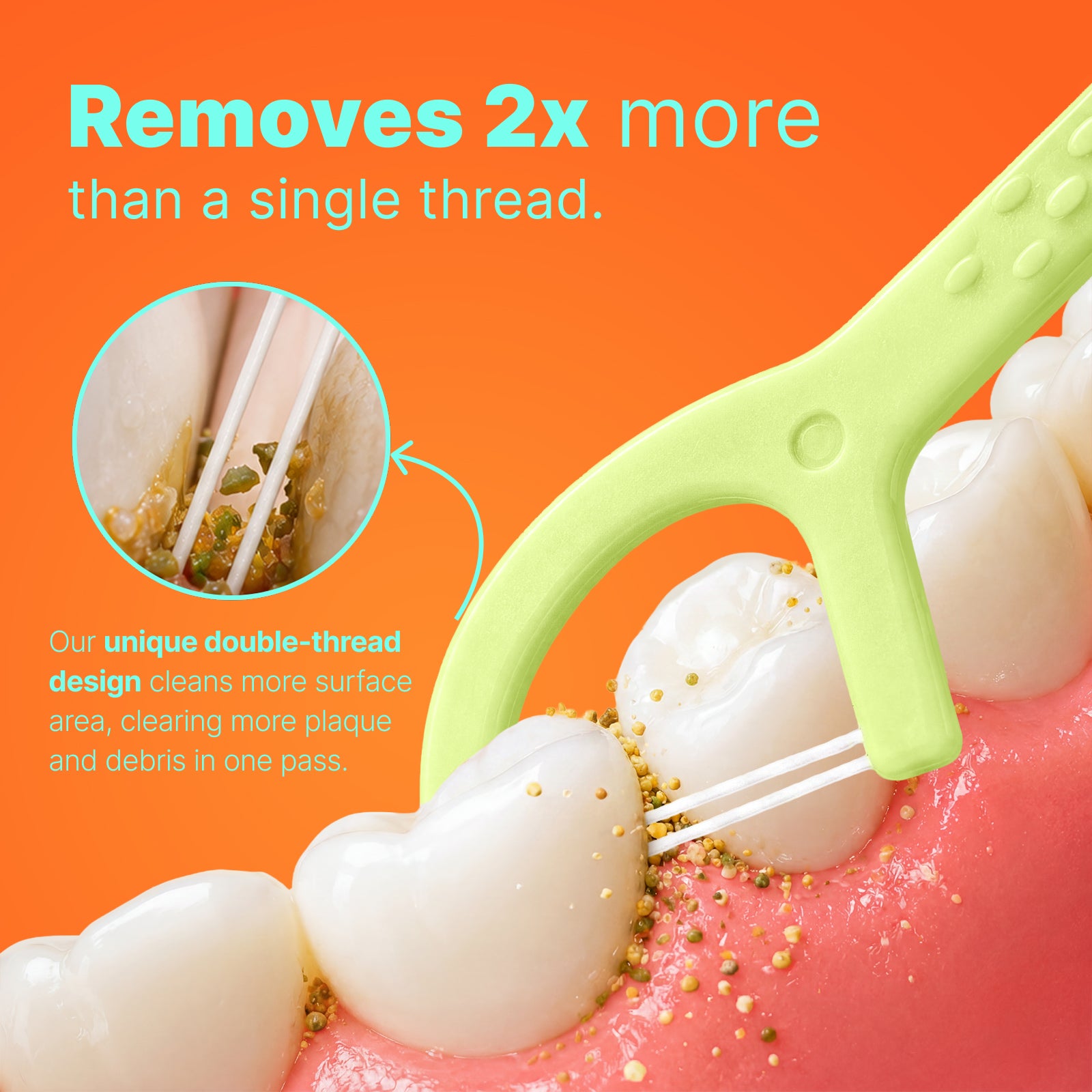 DuoGlide Floss Picks (Green Apple)