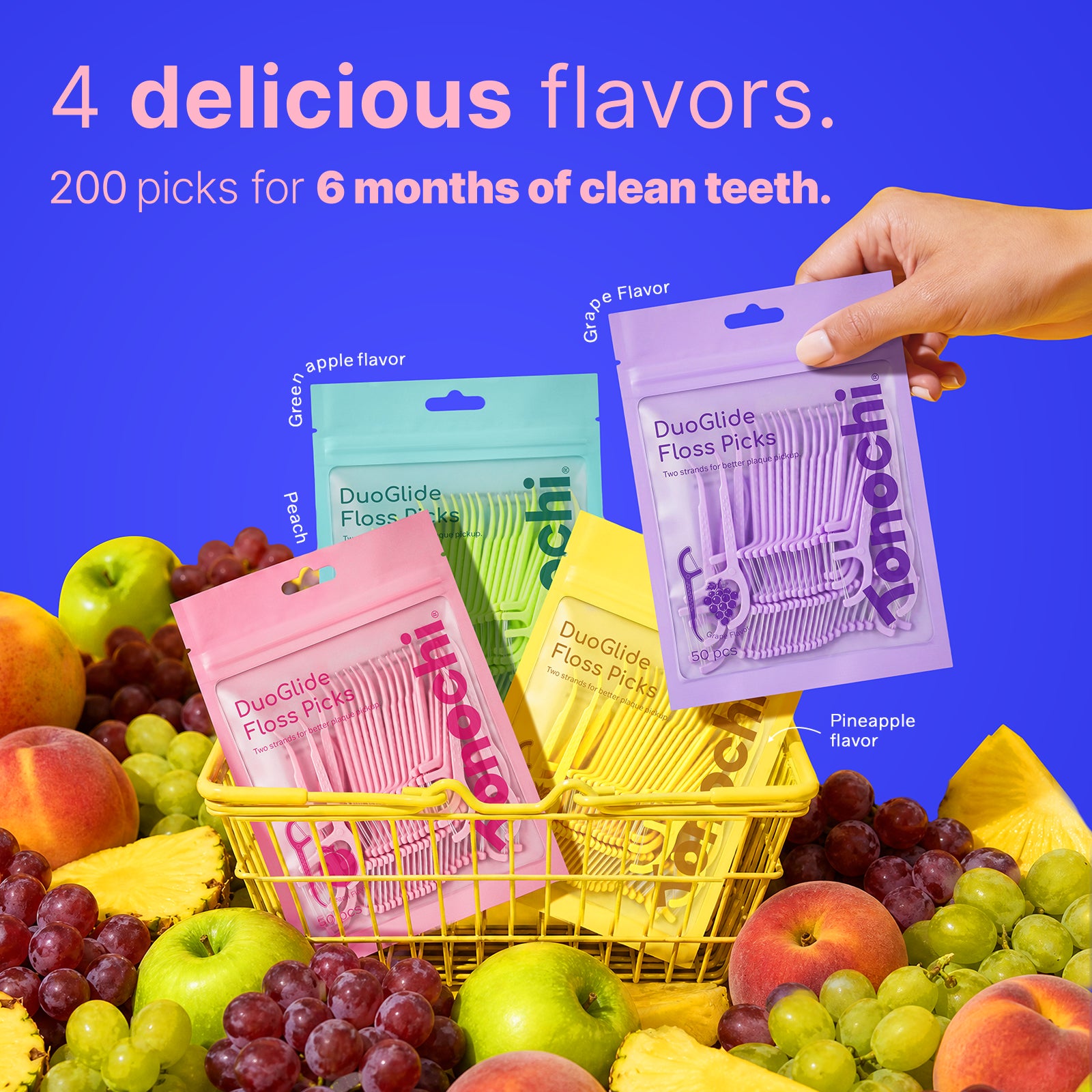 DuoGlide Floss Picks (Peach)