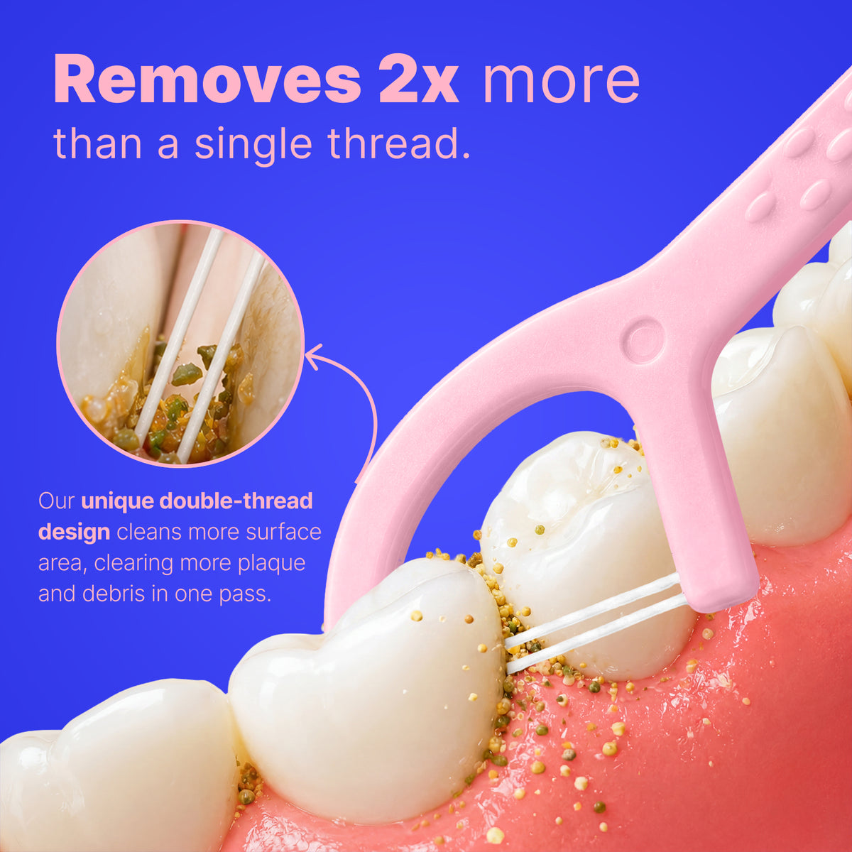 DuoGlide Floss Picks (Peach)