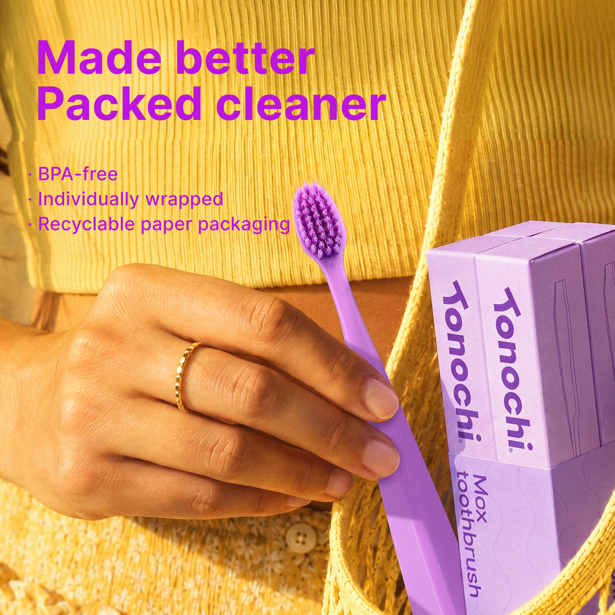 Max Adult Toothbrush (Lavender)