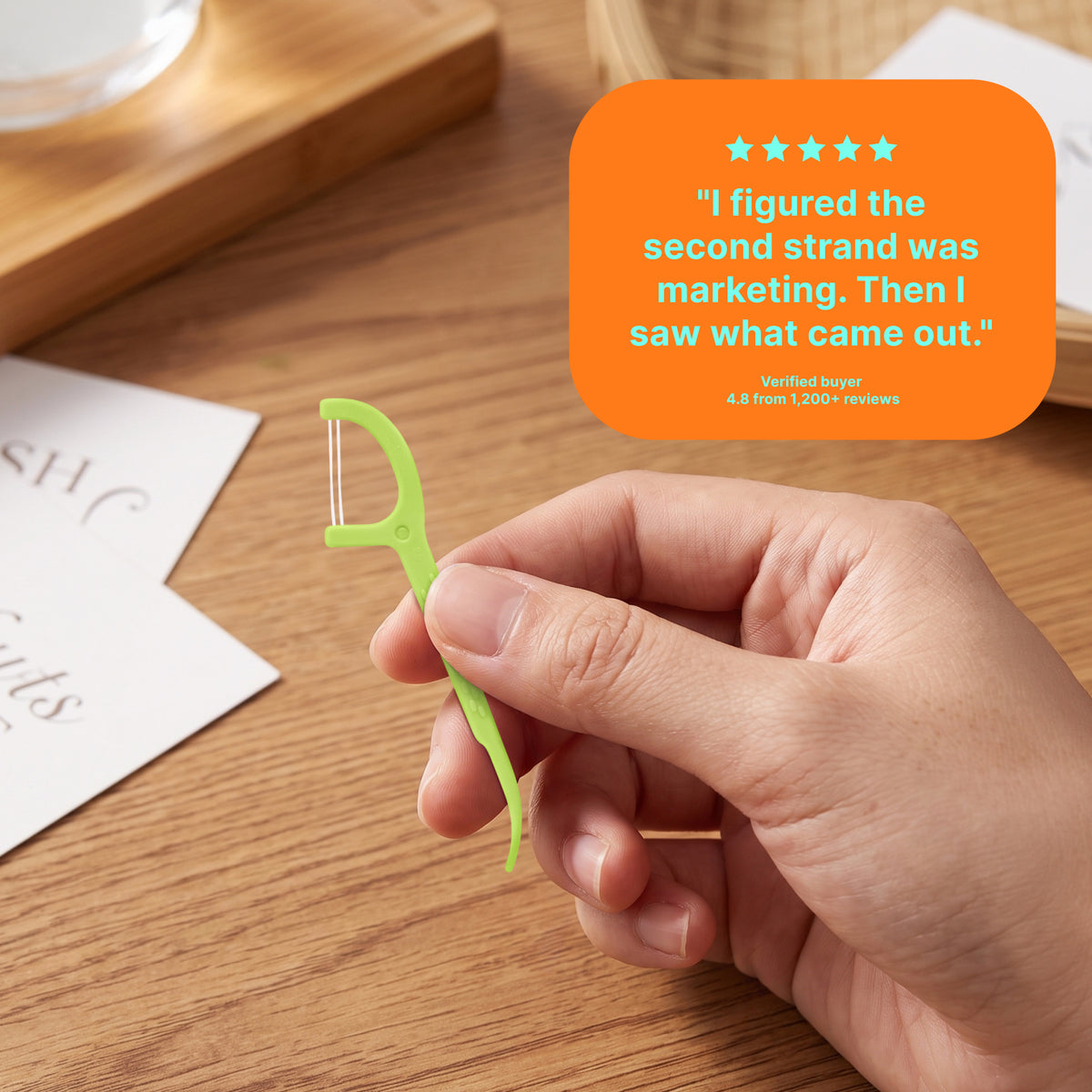 DuoGlide Floss Picks (Green Apple)