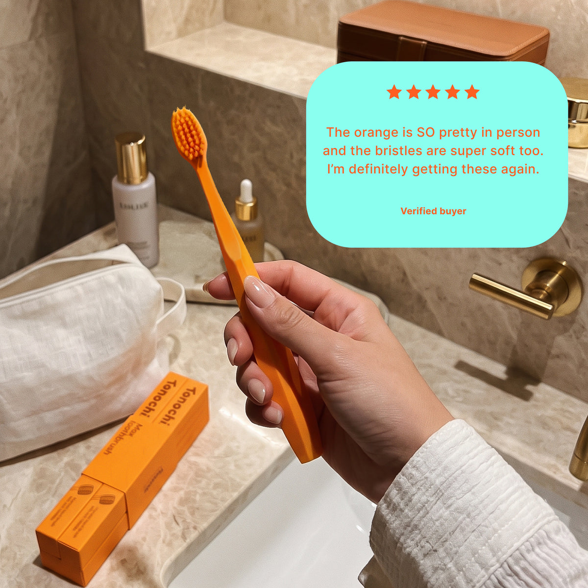 Max Adult Toothbrush (Orange)