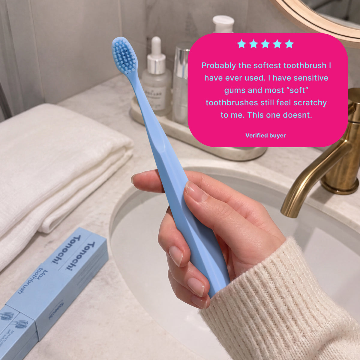 Max Adult Toothbrush (Blue)
