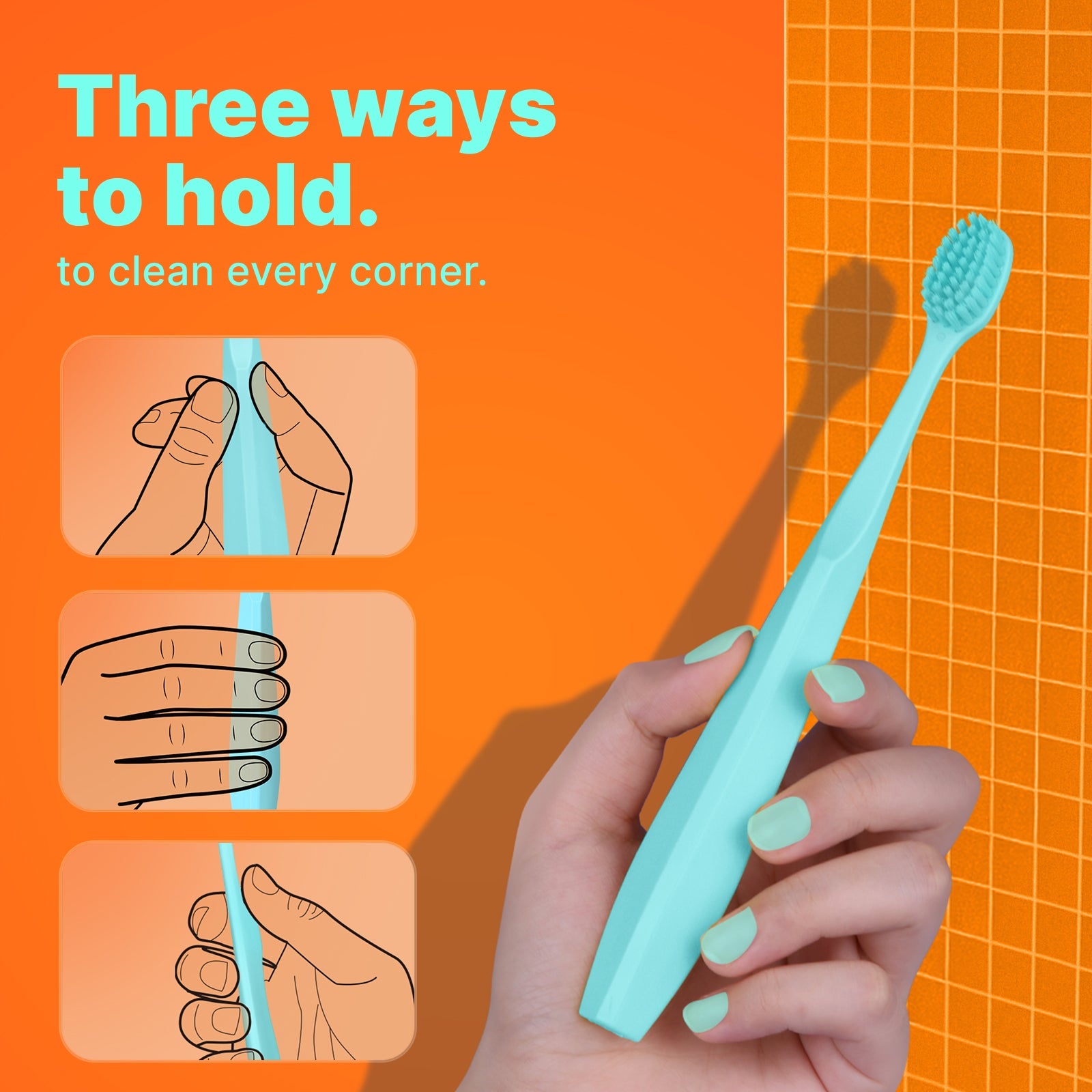 Max Adult Toothbrush (Green)