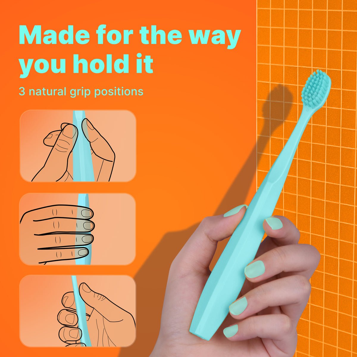 Max Adult Toothbrush (Green)