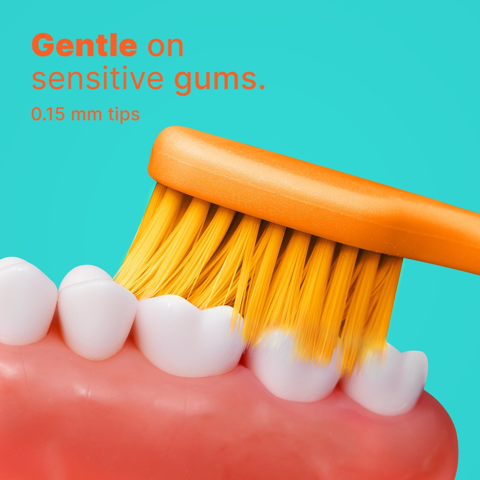 Max Adult Toothbrush (Orange)