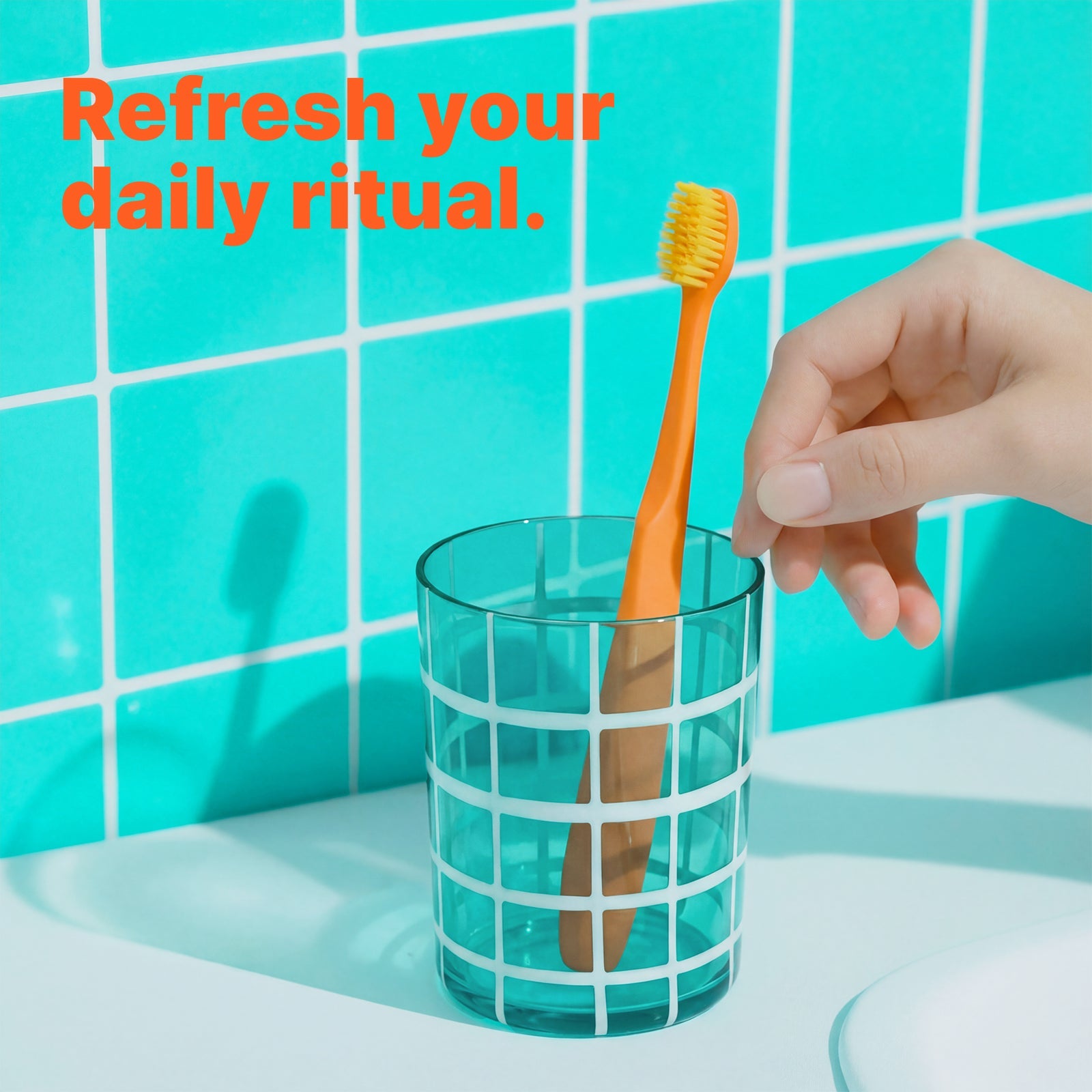 Max Adult Toothbrush (Orange)