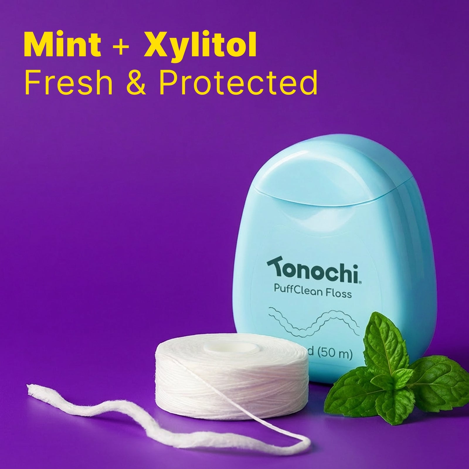 [Gentle Gum Care Set] • Max Toothbrush 4-Pack + PuffClean Floss 3-Pack