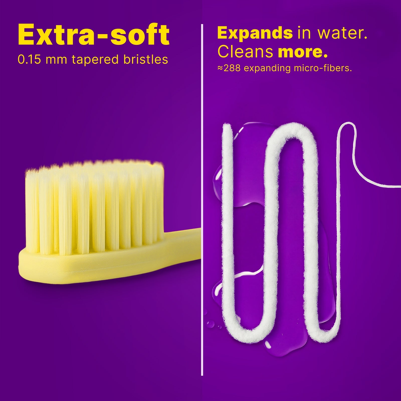 [Gentle Gum Care Set] • Max Toothbrush 4-Pack + PuffClean Floss 3-Pack