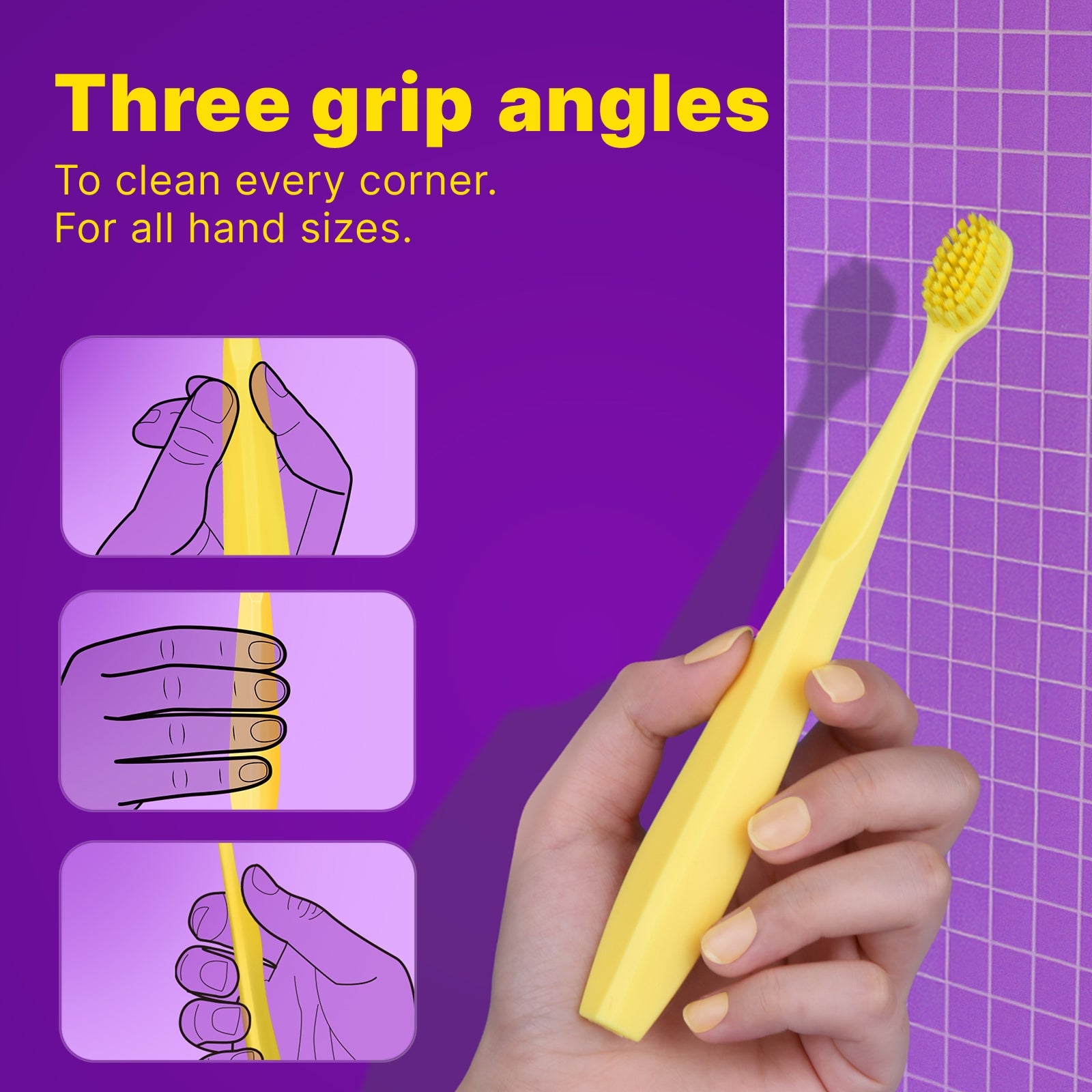 [Gentle Gum Care Set] • Max Toothbrush 4-Pack + PuffClean Floss 3-Pack