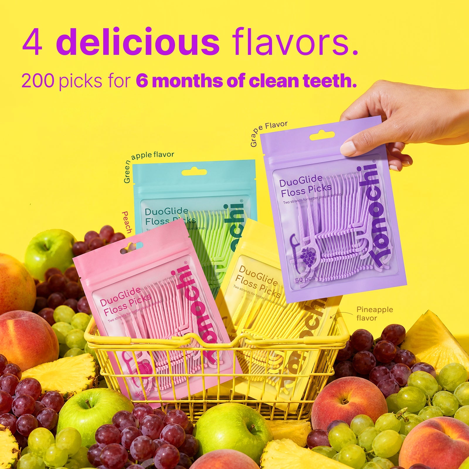 4 delicious flavors