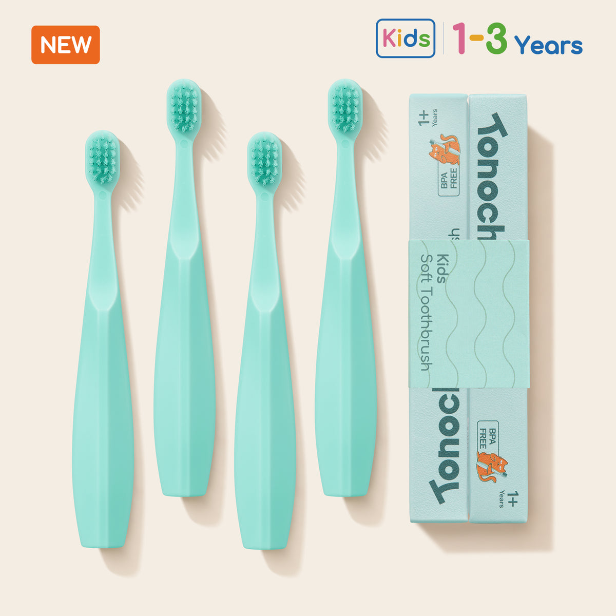 Kids Soft Toothbrush (Green)