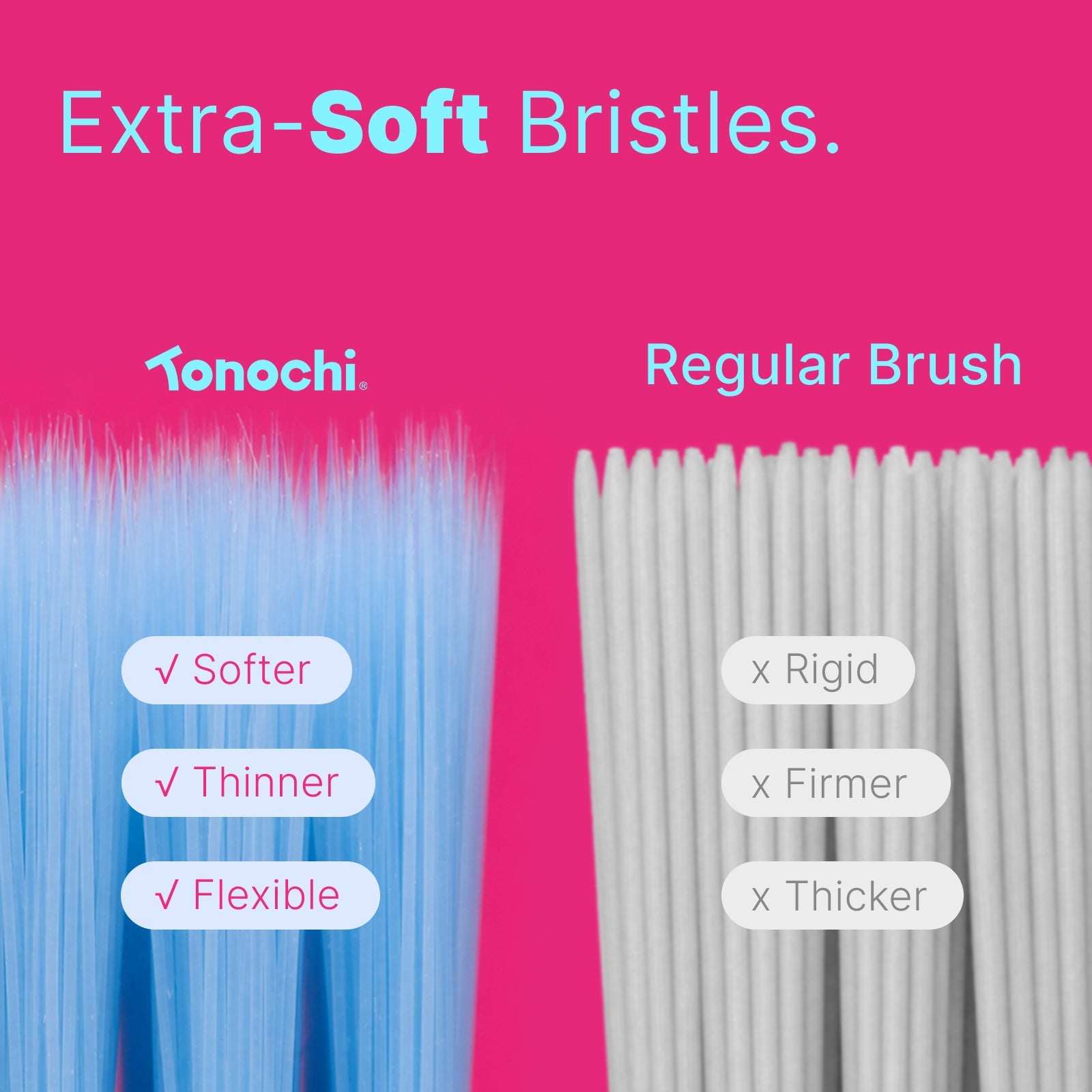 Max Adult Toothbrush (Blue) 4-Pack