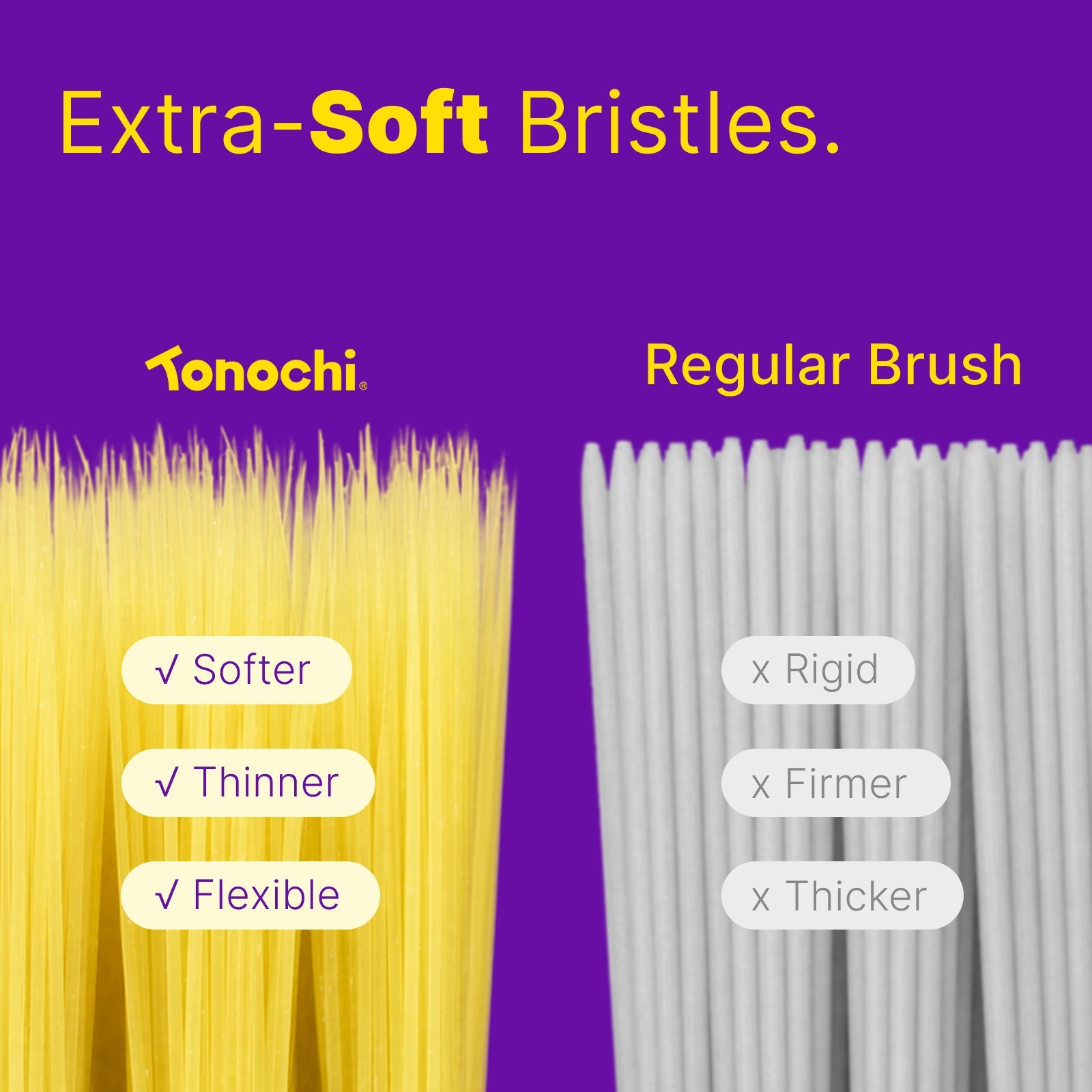 Max Adult Toothbrush (Yellow) 4-Pack