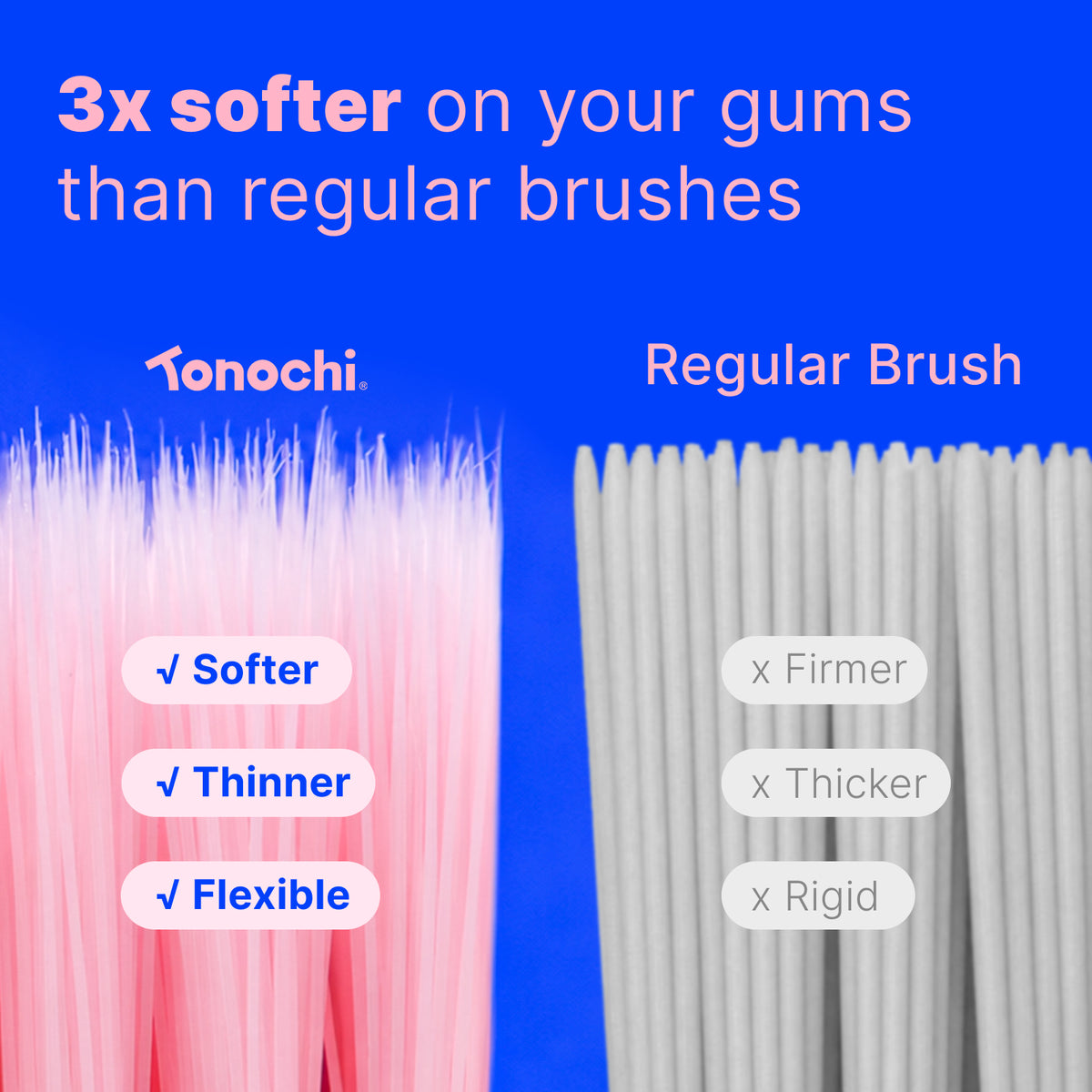 Max Adult Toothbrush (Rainbow Mix)