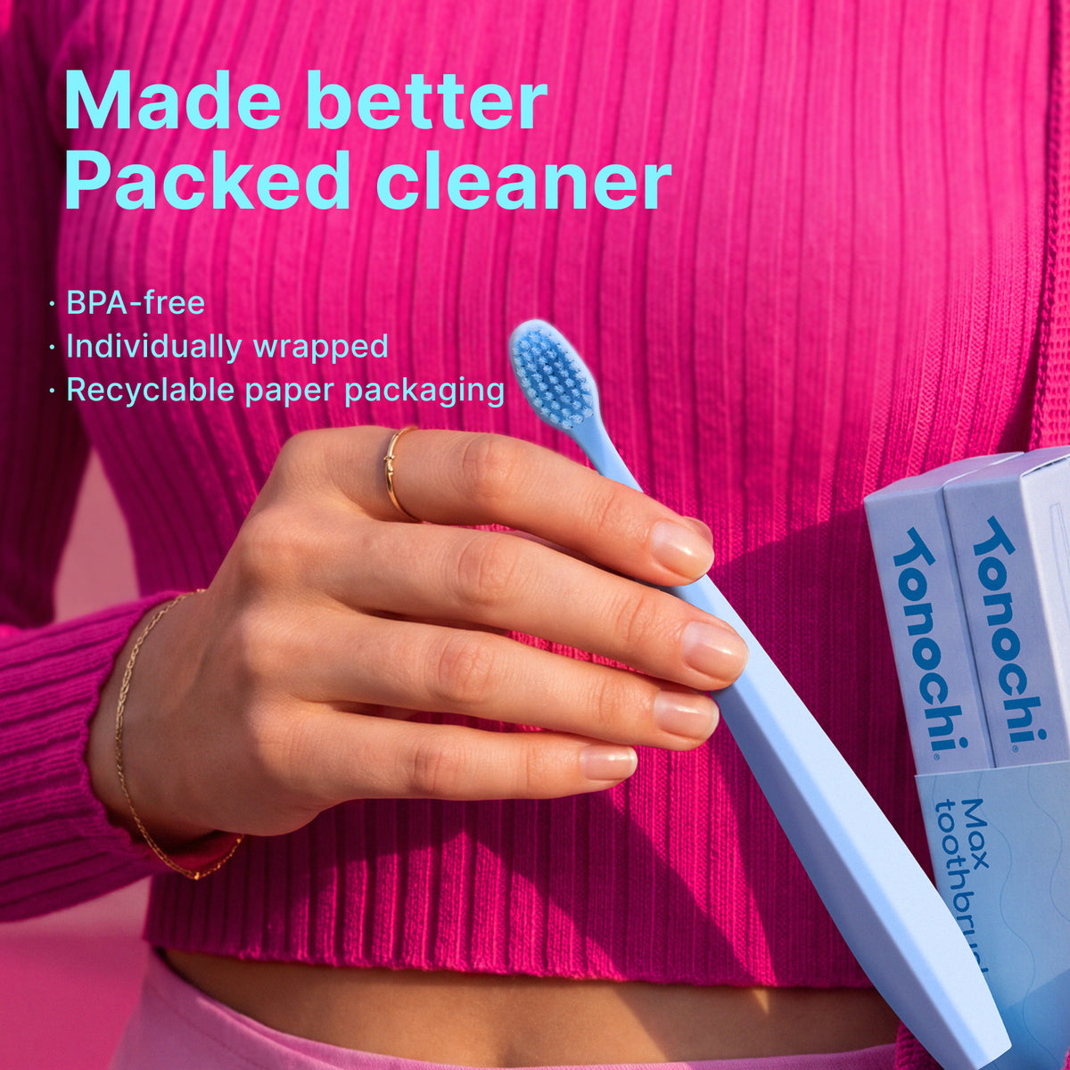 Max Adult Toothbrush (Blue)
