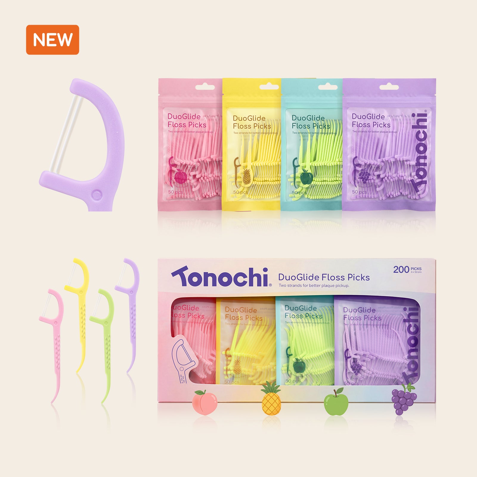 DuoGlide Floss Picks (Mixed Flavors)