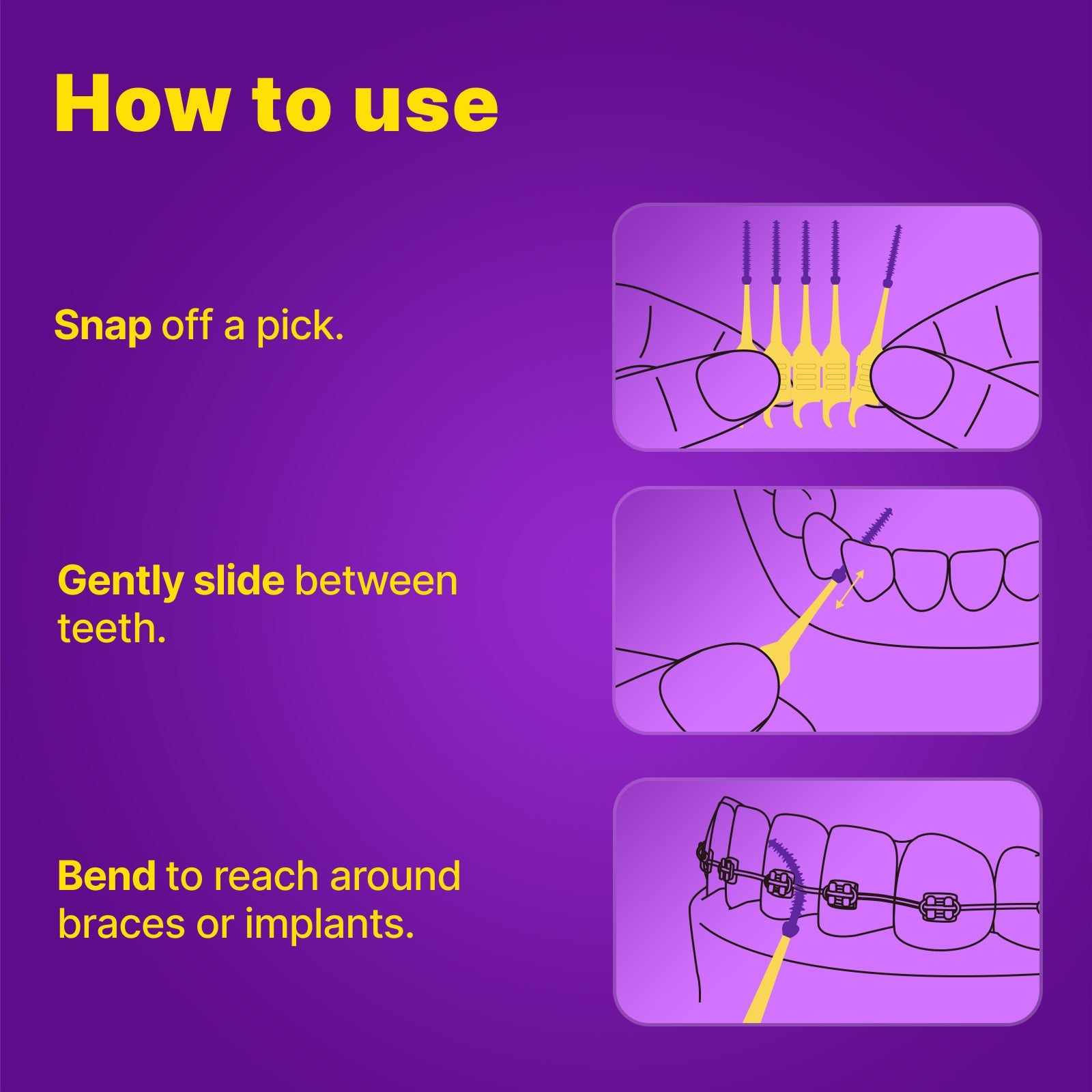 Flex Picks • Soft-Touch Tips • 320 Count (4×80)